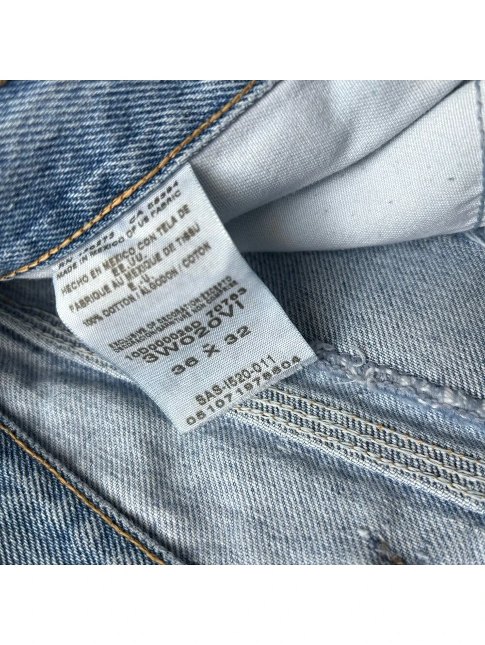 Wrangler RIGGS Carpenter Jeans Men's 36Wx32L* Blue Workwear Relaxed Fit Denim